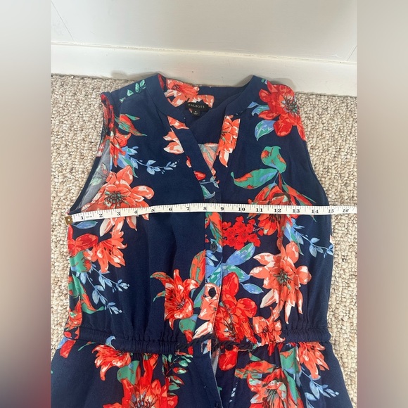 Talbots Floral V-Neck Maxi Dress size 8 - Picture 11 of 11